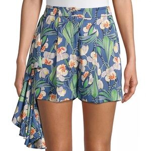 NEW PATBO BLUE FLORAL PRINT SHORTS